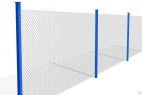 Забор из сетки рабицы без рамки Артикул: ЗИС 01 Размер: высота 1500мм