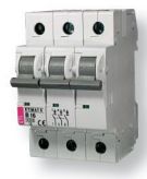 Автоматический выключатель ETIMAT 6  3p C 63А (6 kA), 2145522, ETI