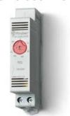 Модульный промышленный термостат на обогрев в электрических шкафах, 0…+60°C, 1NС 10A, 7T8100002403, Finder