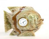 Часы рыбка из оникса