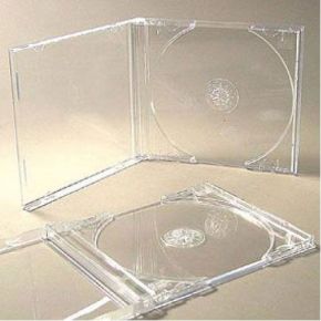 Футляр CD 5mm (slim) прозрачный /200/