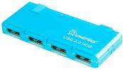 USB хаб SmartBuy 6110 Blue, 4 порта (SBHA-6110-B)