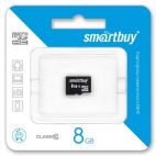 MicroSDHC 8Gb SmartBuy (Class 10) без адаптера