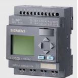 Центральный модуль LOGO 12/24RC. Дисплей, клавиатура, 12/24V DC, 4DI/4AI, 4AO реле 10А, память 200 блоков, часы, таймер, 6ED1052-1MD00-0BA6, Siemens, в наличии