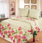 Комплект постельного  белья "Любимый дом" 11234 Тюльпаны, 1.5 спальное