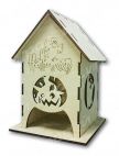 Чайный домик деревянный Halloween, без покрытия