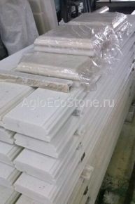 Балясины из белого мрамора в Волгограде