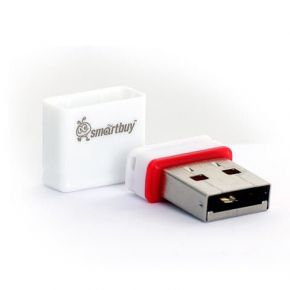 USB 2.0 16Gb SmartBuy USB Pocket White
