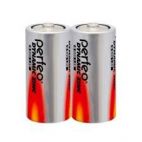 Батарейка Perfeo R20, Shrink Dynamic Zinc, 2 штуки в упаковке (24)