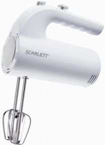 Миксер Scarlett SC - HM 40 S 01 белый