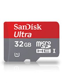 Карта памяти SanDisk microSDHC 32Gb class 10 Ultra 48MB/s SDSQUNB-032-GN3MN б/а