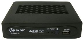 Цифровой ресивер D-COLOR DC 930 HD