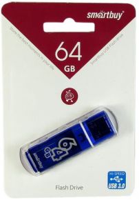 Флэш драйв Smartbuy 64 Gb Glossy Dark Blue SB64GBGS-DB
