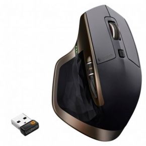 Мышь компьютерная беспроводная Logitech MX Master Black-Brown Bluetooth (910-004362)