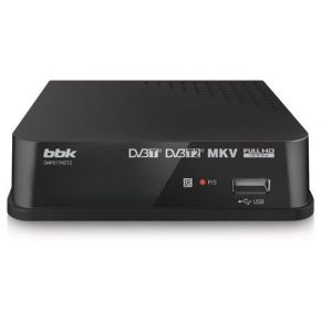 Цифровой ресивер BBK SMP 017 HDT2 темно-серый
