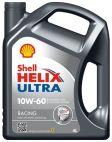 Автомобильные масла/технические жидкости Shell HELIX Ultra Racing 10W60 4л синтетика