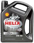 Автомобильные масла/технические жидкости Shell HELIX Ultra 0W40 4л синтетика