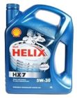 Автомобильные масла/технические жидкости Shell HELIX 5W30 HX7 4л п/синтетика