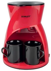 Кофеварка капельная Scarlett SC CM 33001 красный