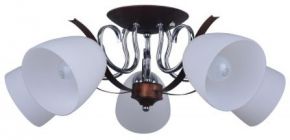 Люстры и Светильники потолочные Escada 288/5PL E27*60W Chrome/Brown