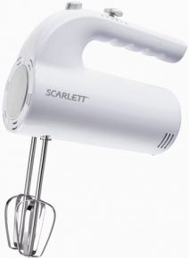Миксер Scarlett SC - HM 40 S 01 белый