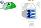 Палатка Maverick IDEAL 300 ALU