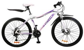 Велосипед Totem Lady 8005 DISC белый-фиолетовый