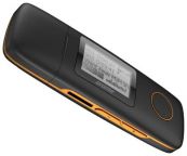 MP3 плеер DIGMA U3 USB 4Gb черный/оранжевый