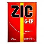 Автомобильные масла/технические жидкости ZIC 80W90 G-EP GL4 4л синтетика