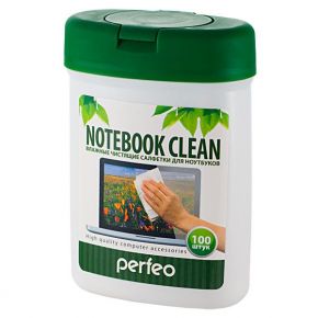Салфетки Perfeo "Notebook Clean" чистящие для ноутбука, 100шт