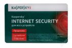 Программное обеспечение Kaspersky Internet Security KL1941ROBFR продл, 2 устр на 1 год, карта