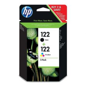 Набор картриджей Hewlett-Packard CR340HE, HP 122 Black/Tri-color