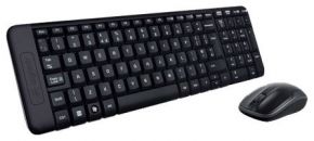 Набор клавиатура+мышь Logitech Wireless Combo MK220 Black USB (920-003169)
