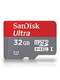 Карта памяти SanDisk microSDHC 32Gb class 10 Ultra 48MB/s SDSQUNB-032-GN3MN б/а