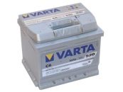 Автомобильные аккумуляторы Varta Silver Dynamic 52ah 520A обратный 175х175х207