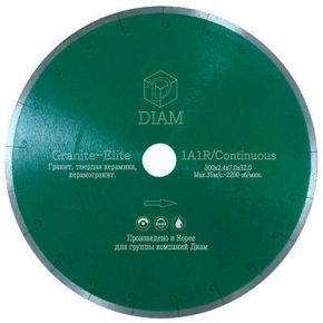 Диск алмазный Diam 1A1R GRANITE-ELITE 350x2,2x7.5x32/25,4 (Гранит)