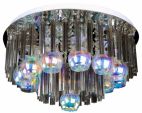 Люстры и Светильники потолочные Escada Cristal 5073R/9PL E27*60W+LED Chrome