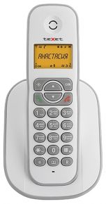 Телефон Texet TX-D4505A белый-серый