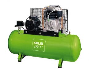 Поршневой компрессор SOLIDbase 530-15/500, производительность 375 л/мин, ресивер 500л, давление 15 бар
