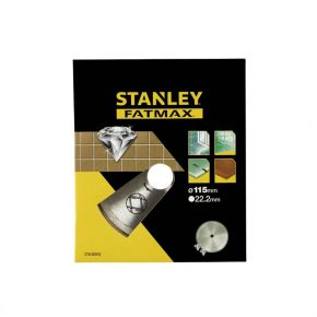 Диск алмазный Stanley 125х22,2мм, сплошной керамик STA38007-XJ