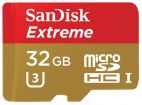 Карта памяти SanDisk Extreme microSDHC 32 Gb Class10 (SDSQXNE-032G-GN6AA)