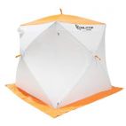 Палатка Onlitop Призма Стандарт 170, 3-слойная, бело-оранжевый