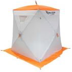 Палатка Onlitop Призма Люкс 150, 3-слойная, бело-оранжевый