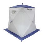 Палатка Onlitop Призма Люкс 150, 3-слойная, бело-синий