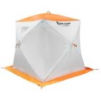 Палатка Onlitop Призма Люкс 170, 3-слойная, бело-оранжевый