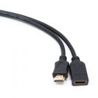 Шнур HDMI шт-HDMI гн 4,5м Cablexpert CC-HDMI4X-15 V2.0 (удлинитель)