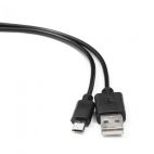 Шнур USB шт-MicroUSB шт 1,0м Cablexpert CC-mUSB2-AMBM-1M черный