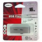 USB 2.0 16Gb PRIMA PD-04 серебро