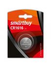 Батарейка SmartBuy CR1616 BL-1 (12/720)