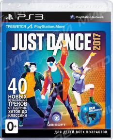 Just Dance 2017 (только для PS Move) (PS3) Рус